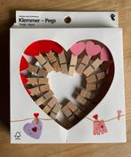 Hartjes Knijpertjes voor Foto's/Kaarten - 18 stuks, Ophalen of Verzenden, Nieuw