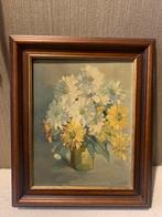 Bloemstilleven olieverf gesigneerd, Ophalen of Verzenden