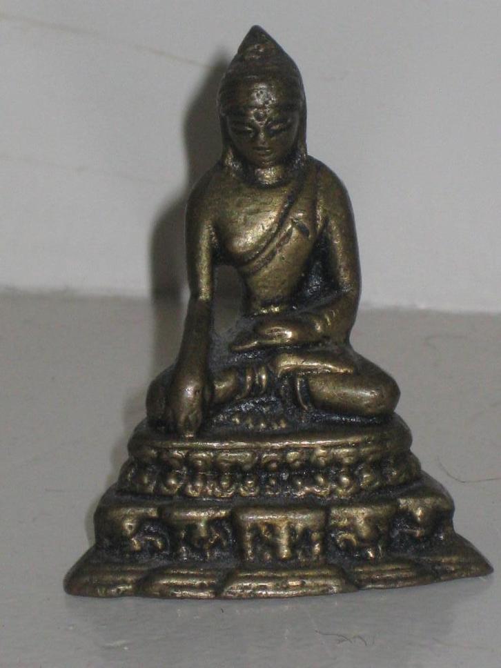 Thai Sukhothai Buddha Figuur, Antiek en Kunst, Antiek | Koper en Brons, Ophalen