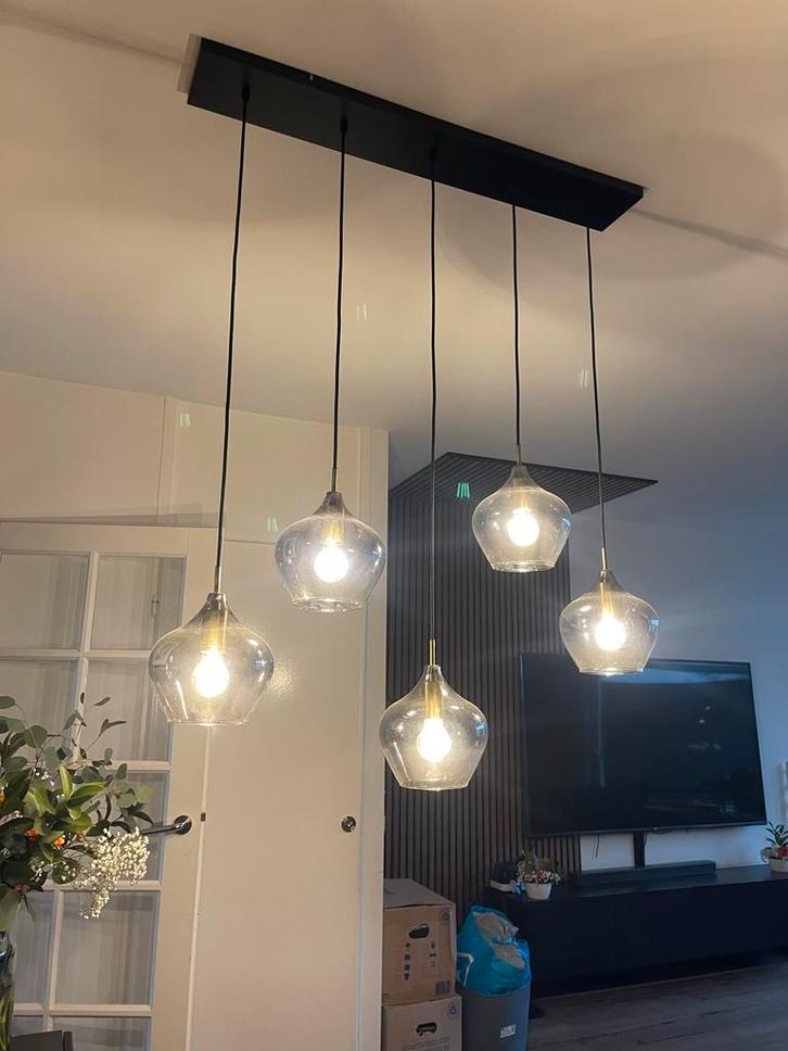 Profijt Meubel Lampen Set - Hanglamp & Staande Lamp, Huis en Inrichting, Lampen | Hanglampen, Nieuw, 75 cm of meer, Metaal, Ophalen of Verzenden