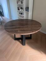 Ronde eettafel 140 cm, Ophalen, Gebruikt, Rond, 100 tot 150 cm