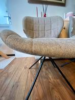 Zuiver OMG design eetkamerstoelen grijs vier stuks, Ophalen, Minder dan 75 cm, Zo goed als nieuw, Stof