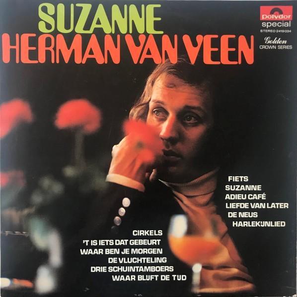 Herman van Veen - Suzanne LP, Cd's en Dvd's, Vinyl | Nederlandstalig, Zo goed als nieuw, 12 inch, Ophalen of Verzenden