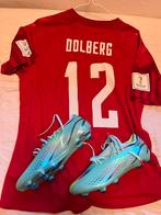 Kasper Dolberg Matchissue WK 2022 Shirt & Schoenen, Ophalen of Verzenden, Nieuw