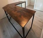 Mooi HOEKBUREAU - tafel - office brueau, Ophalen, Zo goed als nieuw, 25 tot 50 cm, Rechthoekig