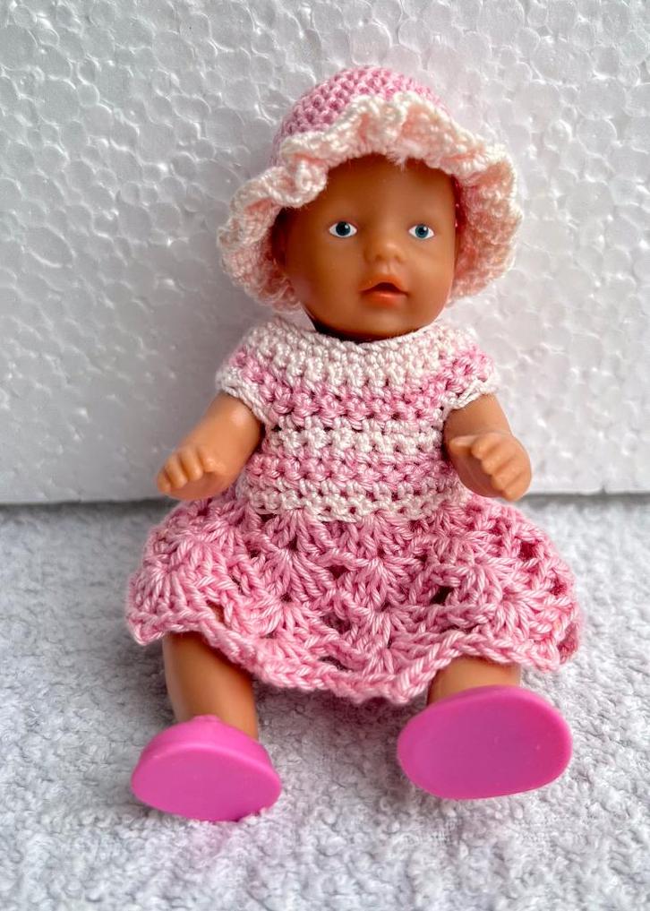 Mini baby born popjes in speciale kleding, Kinderen en Baby's, Speelgoed | Poppen, Zo goed als nieuw, Babypop, Ophalen of Verzenden