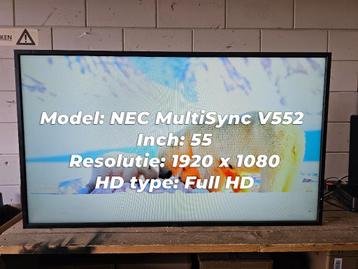 NEC MultiSync V552 – 55" Full HD scherm beschikbaar voor biedingen
