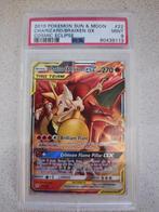 Charizard & Braixen GX #22 PSA 9, Ophalen of Verzenden, Nieuw, Losse kaart