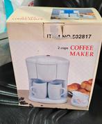 Koffiezetter voor 2 kopjes nieuw in de doos, Ophalen of Verzenden, Zo goed als nieuw
