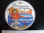 sticker harvestore mestsilo logo enschede mest opslaan, Verzenden, Zo goed als nieuw, Merk