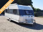 Hobby Excellent 540 UL Mover Luifel Airco fietsendrager, Caravans en Kamperen, Caravans, Rondzit, Hobby, 2 aparte bedden, Tot en met 4