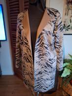 Suedine vest maat m l xl met zakken, Ophalen of Verzenden, Zo goed als nieuw, Maat 42/44 (L), Zwart