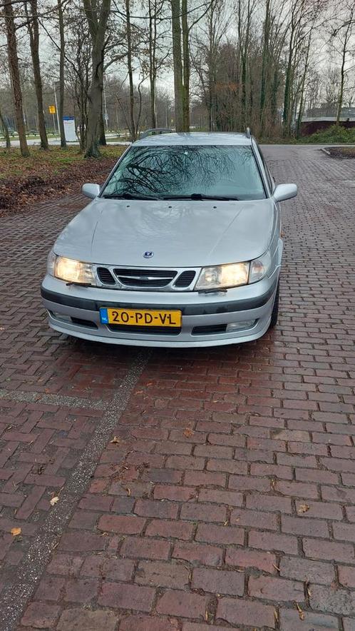 Saab 9-5 2.0 T Estate 1999 Grijs, Auto's, Saab, Particulier, Saab 9-5, LPG, Stationwagon, Handgeschakeld, Geïmporteerd, Zilver of Grijs