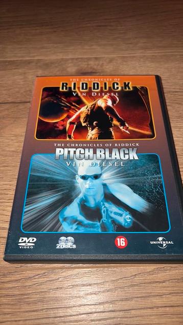 Pitch Black en The Chronicles of Riddick met Vin Diesel. beschikbaar voor biedingen