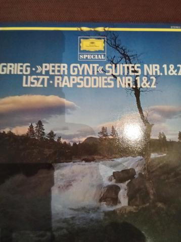 Grieg/Liszt - Peer Gynt Suites/Rapsodies LP beschikbaar voor biedingen