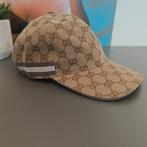 Gucci Canvas Baseball Cap Beige Size M, Nieuw, Ophalen of Verzenden, Gucci, Pet