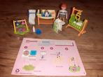 Zgan Playmobil 5304 babykamer met wieg compleet, Ophalen of Verzenden, Zo goed als nieuw, Complete set
