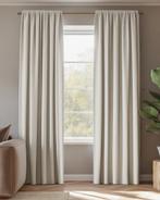 Prachtige elegante gordijn 140 x 270 beige/off white, 100 tot 150 cm, 200 cm of meer, Beige, Nieuw