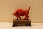 Gietijzeren rode stier 47803, Ophalen of Verzenden, Gebruikt