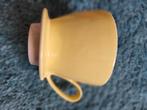 retro koffiefilter geel vintage gele keramiek filter, Ophalen of Verzenden, Huis en Inrichting