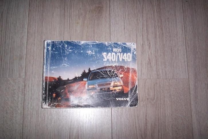 Gebruikershandleiding voor VOLVO S40/V40  mk2   2000/2003, Auto diversen, Handleidingen en Instructieboekjes, Ophalen of Verzenden