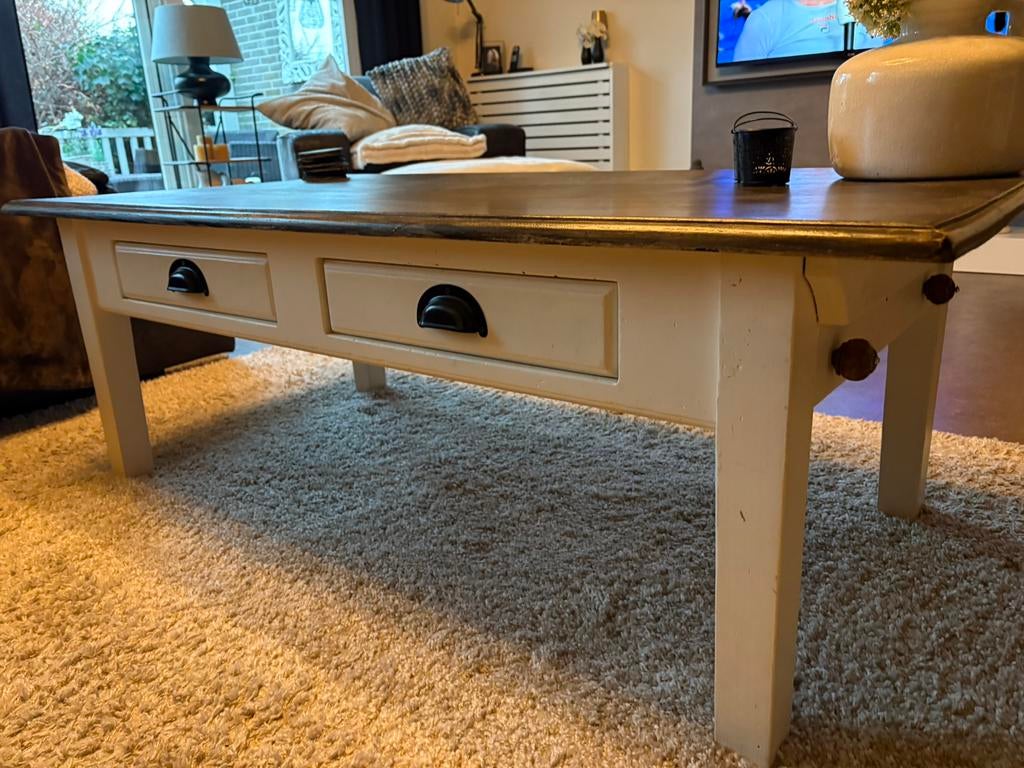 Salontafel riviera maison style, Ophalen, Gebruikt, 50 tot 100 cm, Minder dan 50 cm