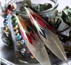 Bohemian  oude kerst pegels, Ophalen of Verzenden, Nieuw, Overige materialen