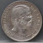 Prachtige zilveren 1 gulden 1856 - Willem 3, Zilver, 1 gulden, Koning Willem III, Verzenden