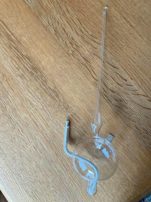 Mondgeblazen glazen hang-kandelaar geschikt voor lampolie, Huis en Inrichting, Woonaccessoires | Kandelaars en Kaarsen, Nieuw