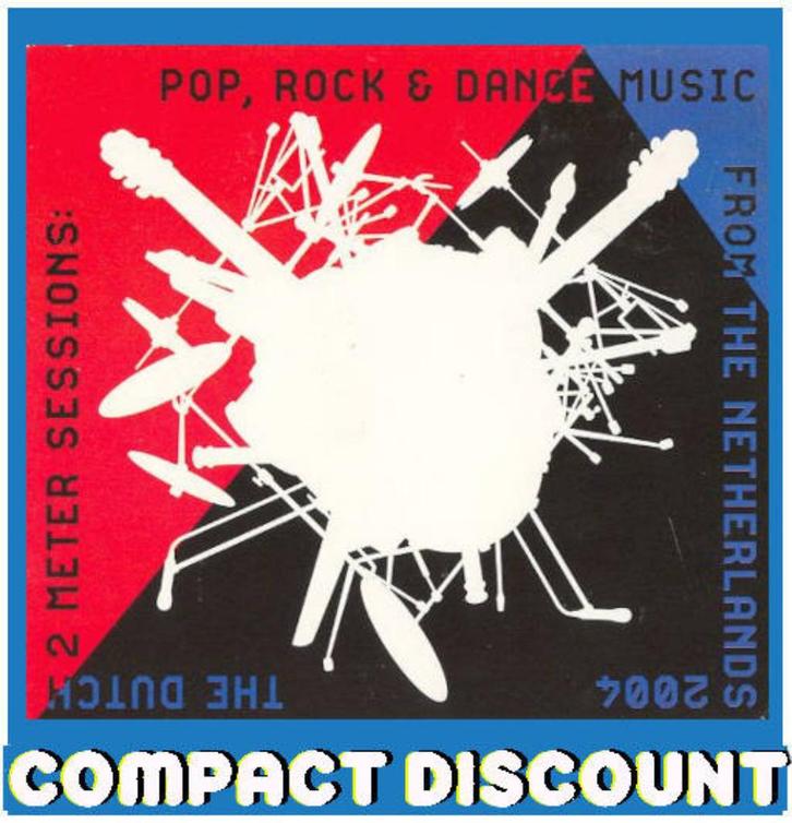 CD Dutch 2 Meter Sessions (Sessies) 2004 NL Popinstituut, Cd's en Dvd's, Cd's | Pop, 2000 tot heden, Ophalen of Verzenden
