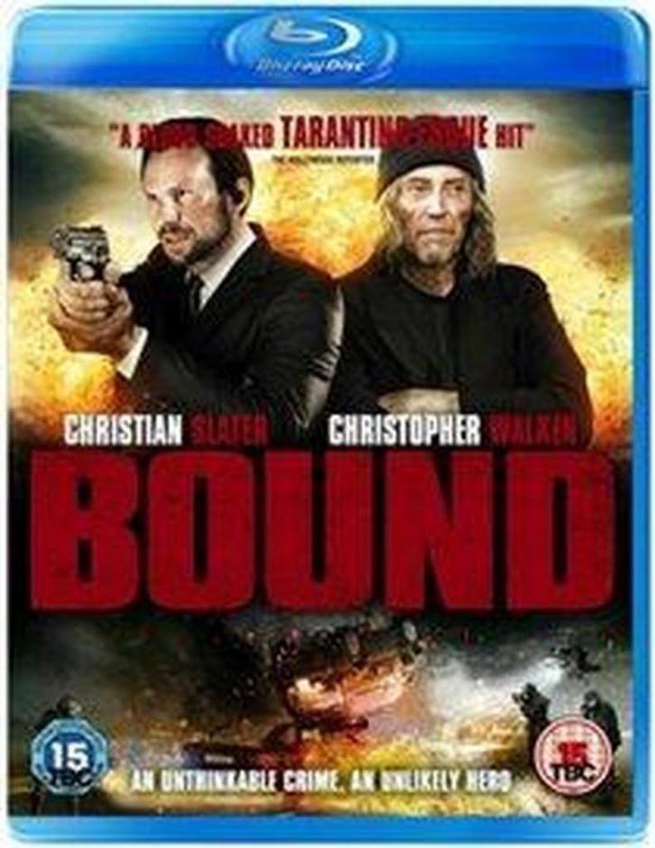 BLU-RAY BOUND CHRISTIAN SLATER CHRISTOPHER WALKEN, Cd's en Dvd's, Blu-ray, Zo goed als nieuw, Verzenden