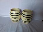 2 bandenpotten boch fres la louviere, Antiek en Kunst, Antiek | Servies los, Ophalen of Verzenden