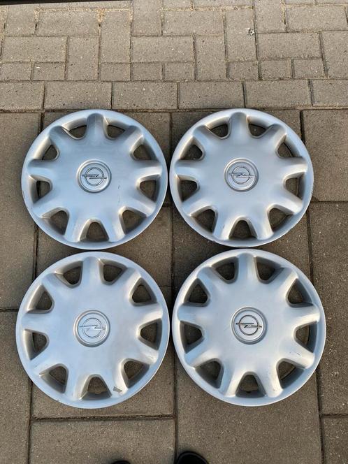 Set Originele Opel Astra G wieldoppen 15” inch, Auto diversen, Wieldoppen, Gebruikt, Ophalen of Verzenden