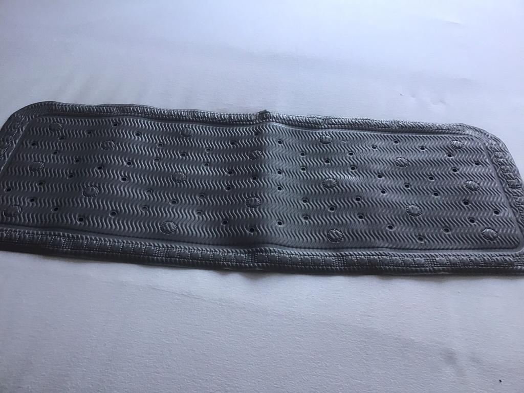 NIEUW. Badmat rubber antislip., Ophalen of Verzenden, Nieuw, Grijs