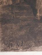 Albert Neuhuys Ets - Moeder met Kinderen, Ophalen of Verzenden