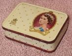 Vintage 1953 koektrommel kroning H.M. Queen Elizabeth II, Ophalen of Verzenden, Gebruikt, Buitenland, Servies