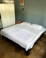 Auping Auronde 180x200, Huis en Inrichting, Slaapkamer | Bedden, Ophalen, Gebruikt, Blauw, Tweepersoons