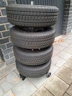 Winterbanden op stalen velg Skoda Octavia 5x112, Ophalen, Gebruikt, 15 inch, Banden en Velgen