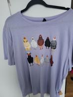 Vrolijk Kippen T-shirt 3XL, Ophalen