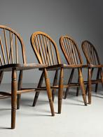 4x Windsor stoel Engels antiek