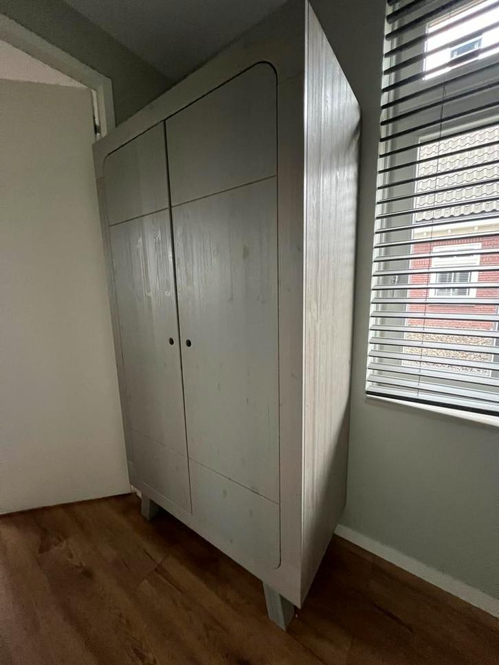Woood sammie kledingkast, Huis en Inrichting, Kasten | Kledingkasten, Zo goed als nieuw, 200 cm of meer, 100 tot 150 cm, 50 tot 75 cm