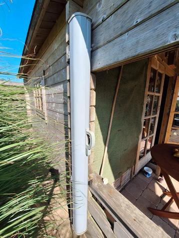 Uittrekbaar windscherm/ privacy scherm zwart beschikbaar voor biedingen