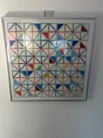 Kleurrijk Kunstwerk aan de Muur, Ophalen of Verzenden