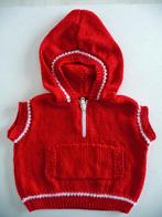 Hand gebreid baby vestje maat 80., Kinderen en Baby's, Babykleding | Maat 80, Ophalen of Verzenden, Nieuw, Jongetje of Meisje