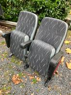 Twee-zits bioscoop stoelen, Antiek en Kunst, Antiek | Meubels | Stoelen en Banken, Ophalen of Verzenden