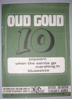 Pianoboekje 'Oud Goud' nummer 10 (met 3 pianostukken), Muziek en Instrumenten, Bladmuziek, Piano, Gebruikt, Ophalen, Klassiek