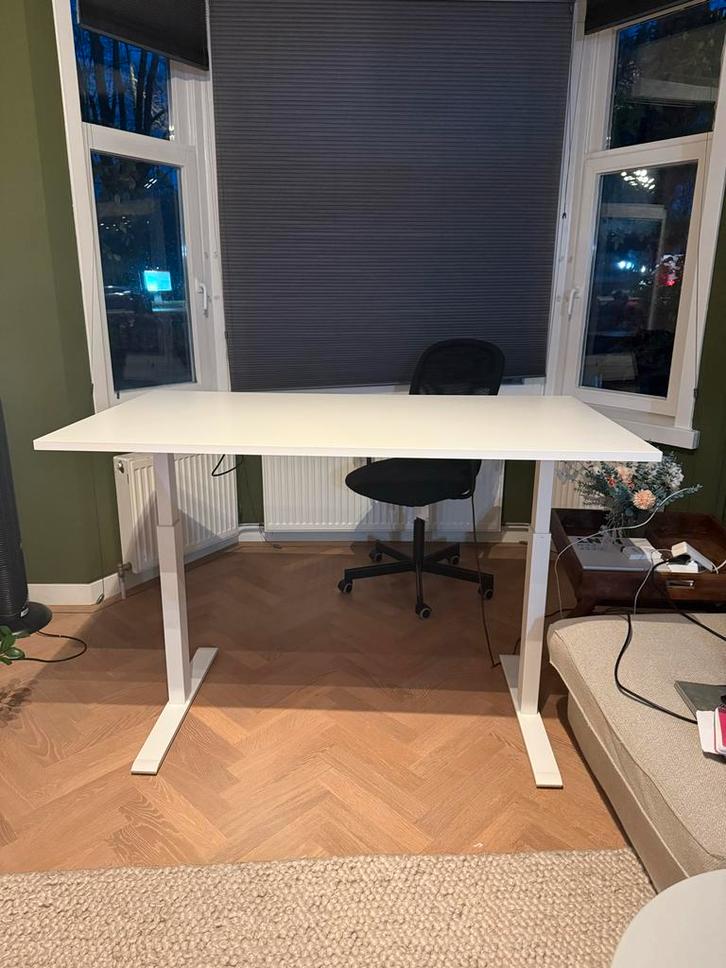 IKEA Rodulf Stabureau - In Hoogte Verstelbaar, Huis en Inrichting, Bureaus, Zo goed als nieuw, Stabureau, Elektrisch, Ophalen