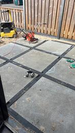 1 Schellevis licht grijs betontegel, Tuin en Terras, Tegels en Klinkers, Ophalen, Nieuw, Minder dan 5 m², Beton