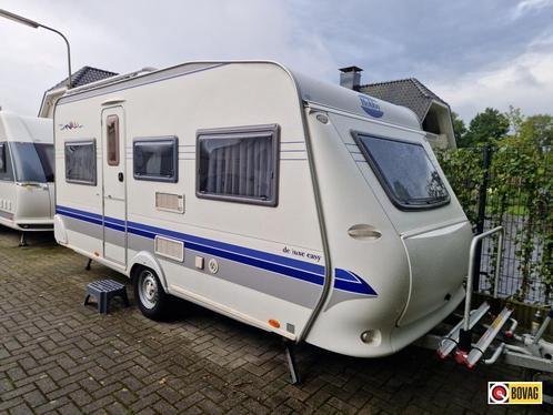 Hobby De luxe Easy 450 UF Voortent/Fietsdrager, Caravans en Kamperen, Caravans, Bedrijf, tot en met 4, 1000 - 1250 kg, Rondzit