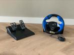 Logitech PlayStation 2 stuur., Ophalen of Verzenden, Gebruikt, Stuur of Pedalen, PlayStation 2